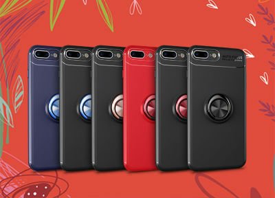 Apple iPhone 8 Plus Kılıf Patinda Ravel Silikon Kapak