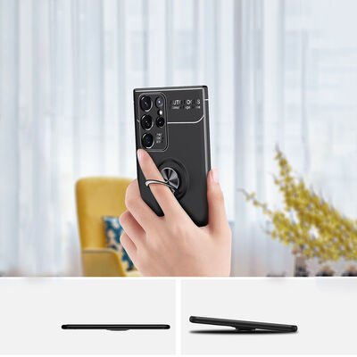 Galaxy S22 Ultra Kılıf Patinda Ravel Silikon Kapak