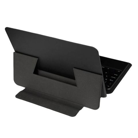 Apple iPad 10.2 2021 (9.Nesil) Patinda Border Keyboard Bluetooh Bağlantılı Standlı Klavyeli Tablet Kılıfı