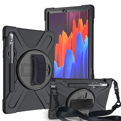 Galaxy Tab S7 Plus T970 Kılıf Patinda Defender Tablet Silikon