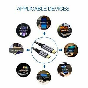 Qgeem QG-UA14 Type-C To Mini Display Port Kablo