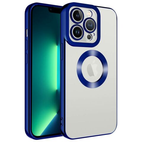 Apple iPhone 11 Pro Kılıf Kamera Korumalı Logo Gösteren Patinda Omega Kapak