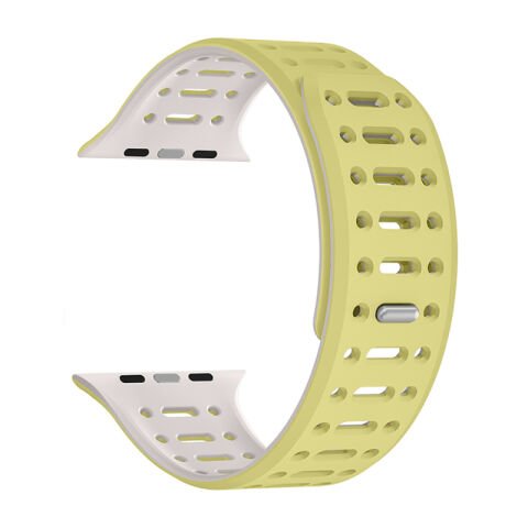 Apple Watch 7 41mm Patinda KRD-124 Silikon Kordon Strap Kayış
