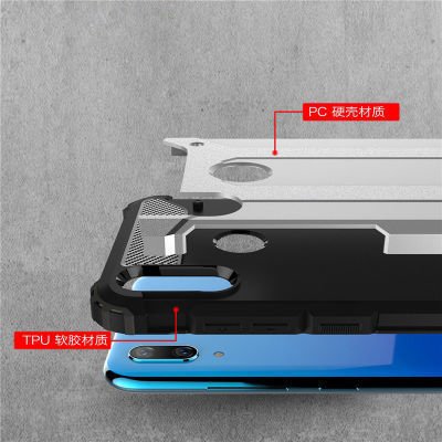 Huawei Y7 Prime 2019 Kılıf Patinda Crash Silikon Kapak