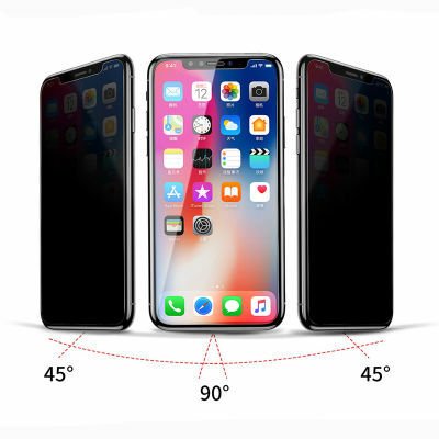 Apple iPhone XS Max 6.5 Patinda Rika Premium Privacy Temperli Cam Ekran Koruyucu