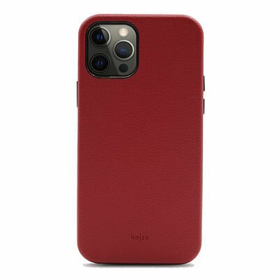 Apple iPhone 12 Pro Kılıf ?Kajsa Litchi Kapak
