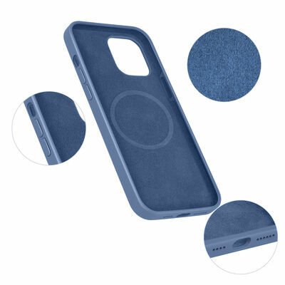 Apple iPhone 12 Pro Max Kılıf Patinda Silksafe Wireless Kapak