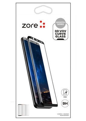 Galaxy S7 Edge Patinda 3D Vov Curve Glass Ekran Koruyucu