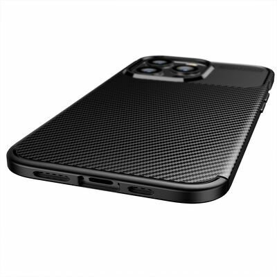 Apple iPhone 13 Pro Kılıf Patinda Negro Silikon Kapak