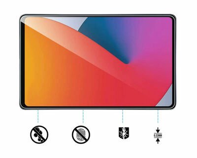 Apple iPad 11.Nesil 2025 Patinda 5in1 Tablet Temperli Cam Ekran Koruyucu