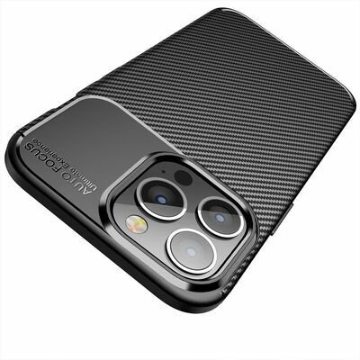 Apple iPhone 13 Pro Kılıf Patinda Negro Silikon Kapak