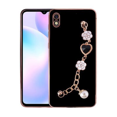 Xiaomi Redmi 9A Kılıf El Tutamaçlı Kamera Korumalı Patinda Taka Silikon Kapak