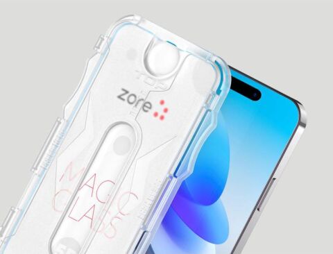 Apple iPhone 16 Pro Patinda Kolay Uygulama Aparatlı 5D Magic Glass Cam Ekran Koruyucu
