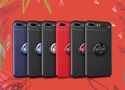 Apple iPhone 7 Plus Kılıf Patinda Ravel Silikon Kapak