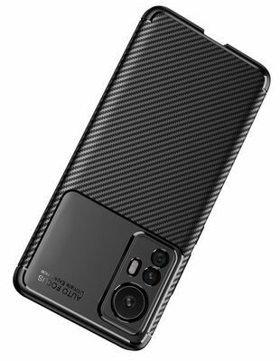 Xiaomi Mi 12 Pro Kılıf Patinda Negro Silikon Kapak