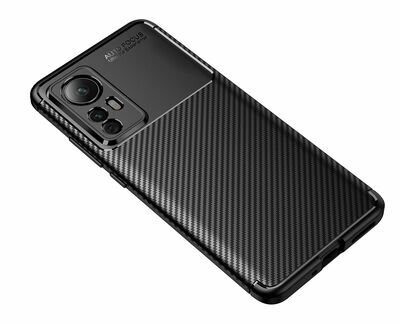 Xiaomi Mi 12 Pro Kılıf Patinda Negro Silikon Kapak
