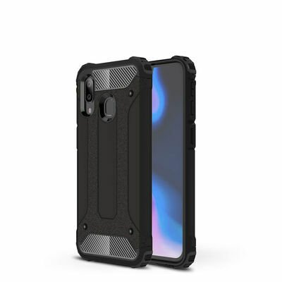 Galaxy A40 Kılıf Patinda Crash Silikon Kapak