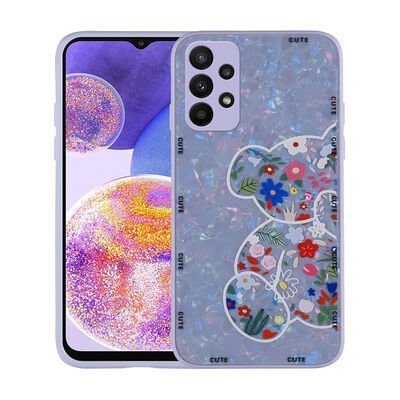 Galaxy A33 5G Kılıf Desenli Sert Silikon Patinda Mumila Kapak