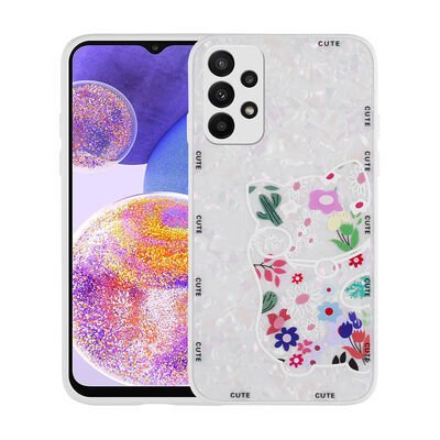Galaxy A33 5G Kılıf Desenli Sert Silikon Patinda Mumila Kapak