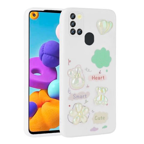 Galaxy A21S Kabartmalı Toys Kılıf