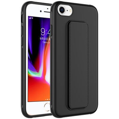 Apple iPhone 8 Kılıf Patinda Qstand Kapak