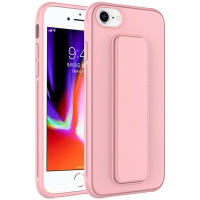 Apple iPhone 8 Kılıf Patinda Qstand Kapak