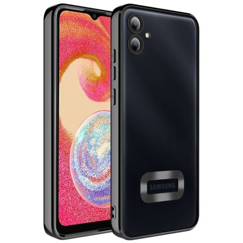 Galaxy A05 Kılıf Kamera Korumalı Logo Gösteren Patinda Omega Kapak