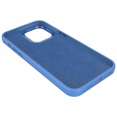 Apple iPhone 13 Pro Max Kılıf Metal Çerçeve ve Buton Tasarımlı Silikon Patinda Luna Kapak