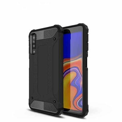 Galaxy A7 2018 Kılıf Patinda Crash Silikon Kapak
