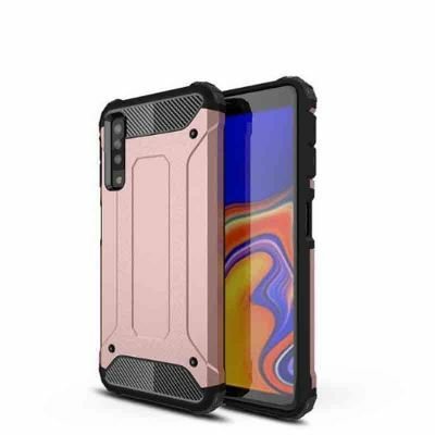 Galaxy A7 2018 Kılıf Patinda Crash Silikon Kapak
