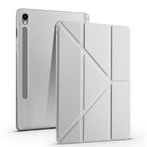 Galaxy Tab S9 Kılıf Patinda Tri Folding Kalem Bölmeli Standlı Kılıf