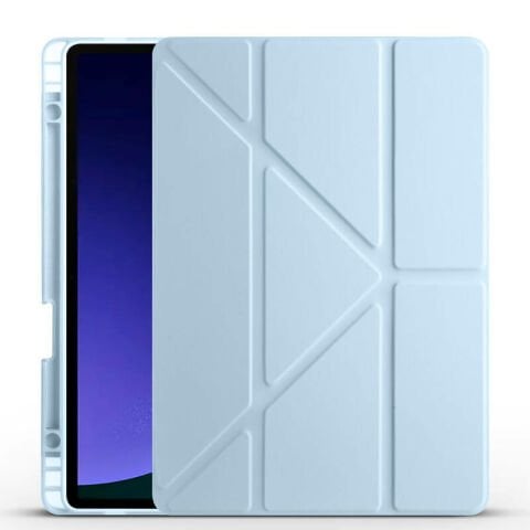 Galaxy Tab S9 Kılıf Patinda Tri Folding Kalem Bölmeli Standlı Kılıf