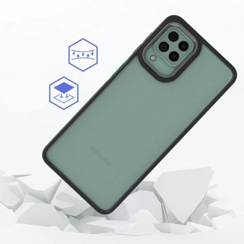 Galaxy A22 4G Kılıf Patinda Flora Kapak