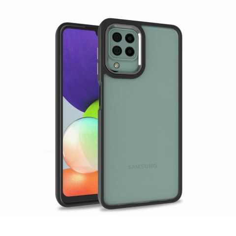 Galaxy A22 4G Kılıf Patinda Flora Kapak