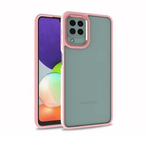 Galaxy A22 4G Kılıf Patinda Flora Kapak