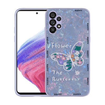 Galaxy A13 4G Kılıf Desenli Sert Silikon Patinda Mumila Kapak