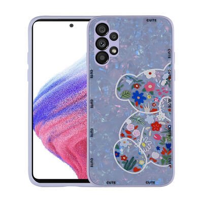 Galaxy A13 4G Kılıf Desenli Sert Silikon Patinda Mumila Kapak