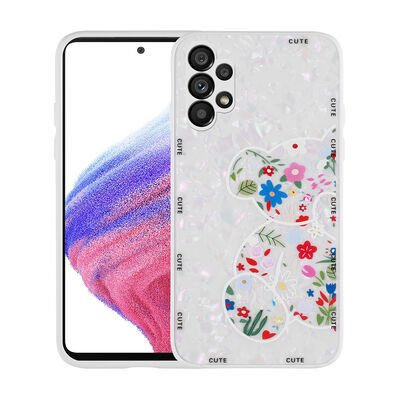 Galaxy A13 4G Kılıf Desenli Sert Silikon Patinda Mumila Kapak