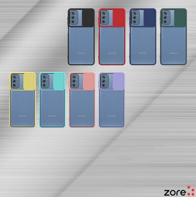 Galaxy M52 Kılıf Patinda Lensi Kapak
