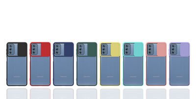 Galaxy M52 Kılıf Patinda Lensi Kapak