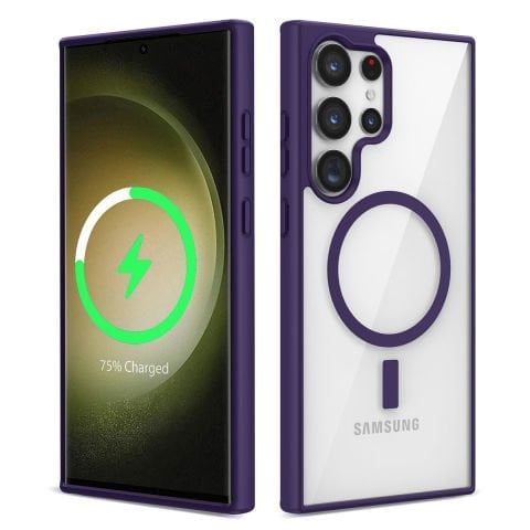 Galaxy S23 Ultra Kılıf Magsafe Wireless Şarj Özellikli Silikon  Ege Kılıf