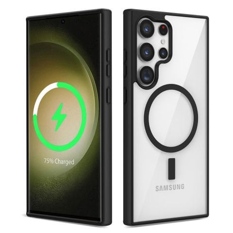 Galaxy S23 Ultra Kılıf Magsafe Wireless Şarj Özellikli Silikon  Ege Kılıf