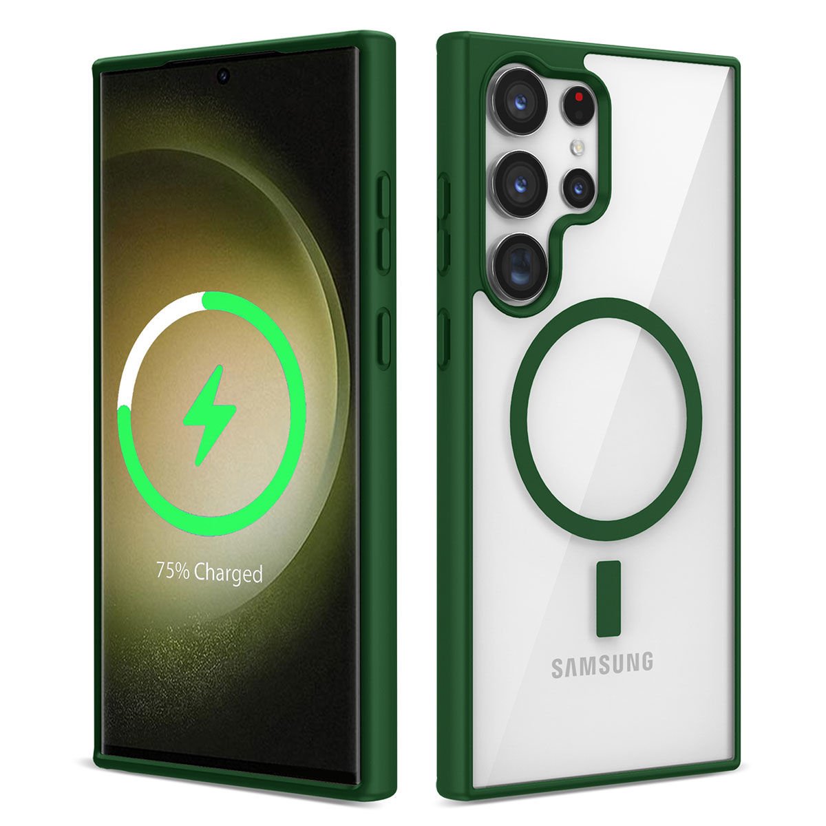 Galaxy S23 Ultra Kılıf Magsafe Wireless Şarj Özellikli Silikon  Ege Kılıf