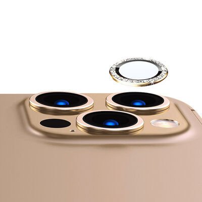 Apple iPhone 12 Pro Patinda CL-06 Kamera Lens Koruyucu