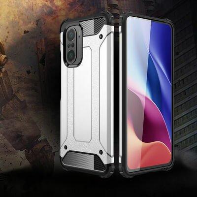 Xiaomi Poco F3 Kılıf Patinda Crash Silikon Kapak