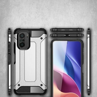 Xiaomi Poco F3 Kılıf Patinda Crash Silikon Kapak