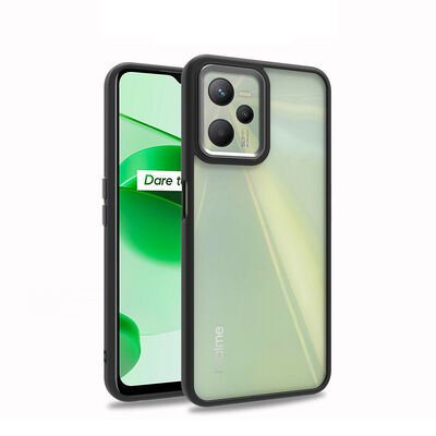 Realme C35 Kılıf Patinda Flora Kapak