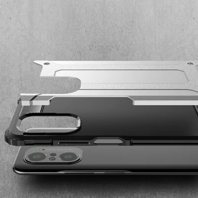 Xiaomi Poco F3 Kılıf Patinda Crash Silikon Kapak