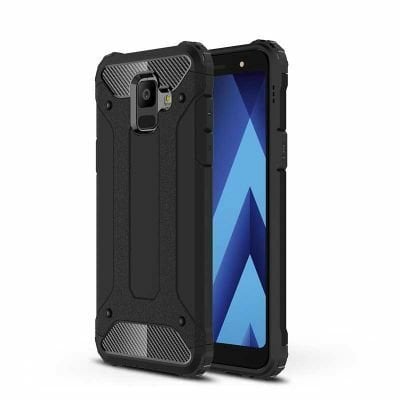 Galaxy A6 2018 Kılıf Patinda Crash Silikon Kapak