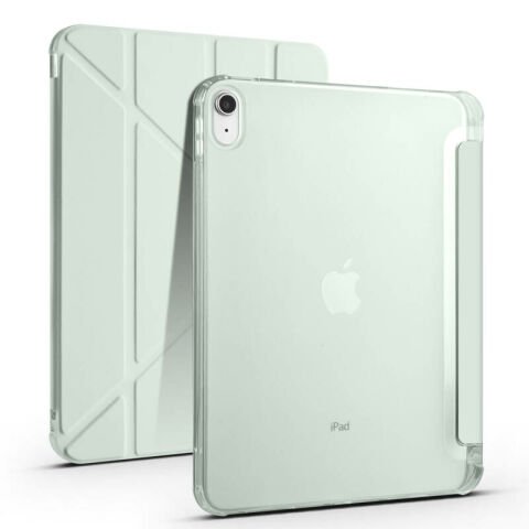 Apple iPad 11.Nesil 2025 Kılıf Patinda Tri Folding Kalem Bölmeli Standlı Kılıf
